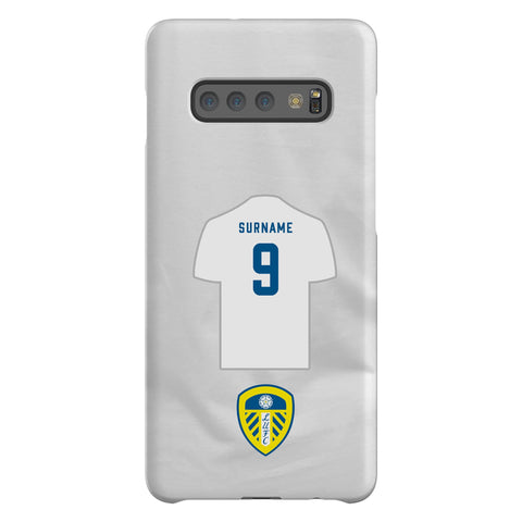 Leeds United FC Personalised Samsung Galaxy S10 Plus Snap Case