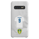 Leeds United FC Personalised Samsung Galaxy S10 Snap Case