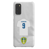 Leeds United FC Personalised Samsung Galaxy S20 Snap Case