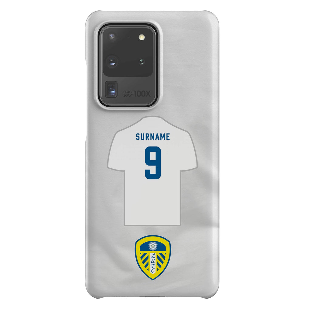 Leeds United FC Personalised Samsung Galaxy S20 Ultra Snap Case