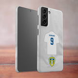 Leeds United FC Personalised Samsung Galaxy S21 Plus Snap Case