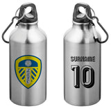 Leeds United FC Personalised Water Bottle For Drinks