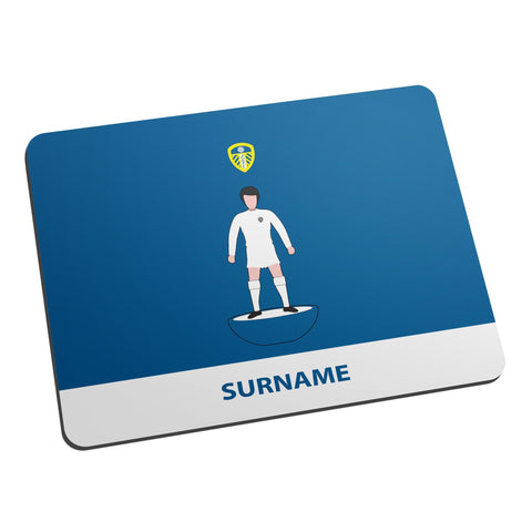 Personalised Leeds United FC Player Figure Mouse Mat