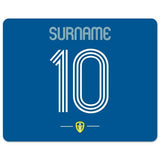 Personalised Leeds United FC Retro Shirt Mouse Mat