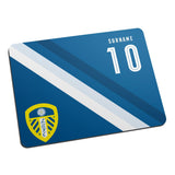 Personalised Leeds United FC Stripe Mouse Mat