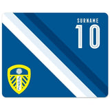 Personalised Leeds United FC Stripe Mouse Mat