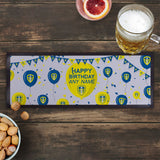 Leeds United Personalised Bar Runner (Balloons Design)