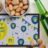 Leeds United Personalised Bar Runner (Balloons Design)