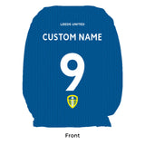 Leeds United Personalised Car Headrest Cover