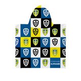 Leeds United Personalised Kids' Hooded Towel - Chequered