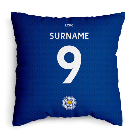 Leicester City Back of Shirt 18" Cushion