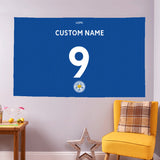 Leicester City Back of Shirt 5ft x 3ft Banner