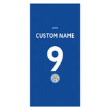 Leicester City Back of Shirt Beach Towel