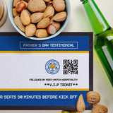 Leicester City Bar Runner (Personalised Fans Ticket Design)