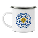 Leicester City FC Back of Shirt Enamel Camping Mug
