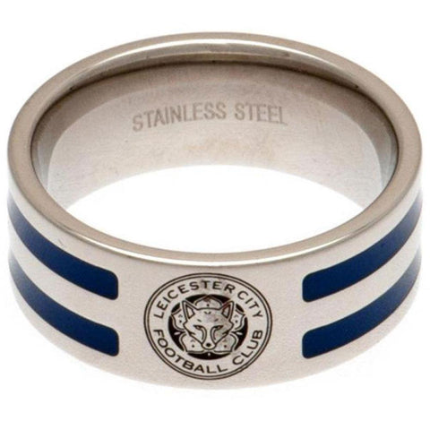 Leicester City FC Colour Stripe Ring Large  - Official Merchandise Gifts