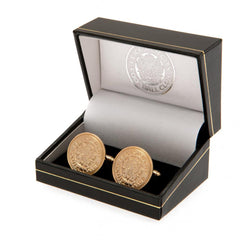 Leicester City FC Gold Plated Cufflinks  - Official Merchandise Gifts