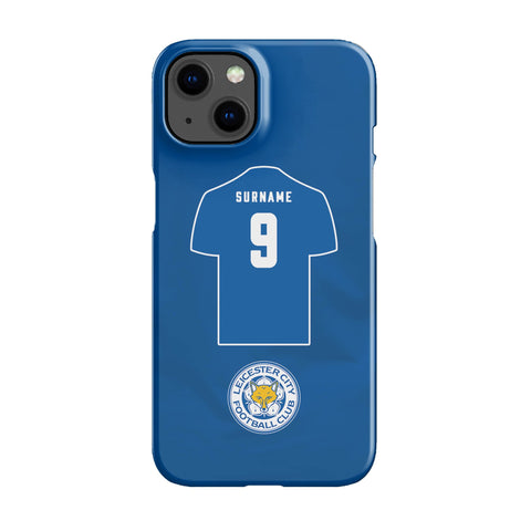 Leicester City FC Personalised iPhone 13 Mini Snap Case