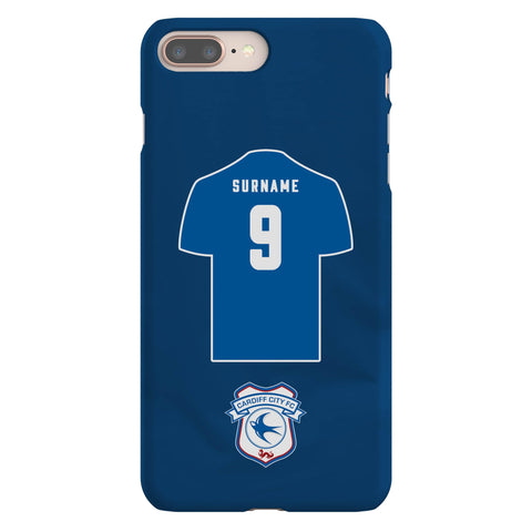 Leicester City FC Personalised iPhone 8 Plus Snap Case