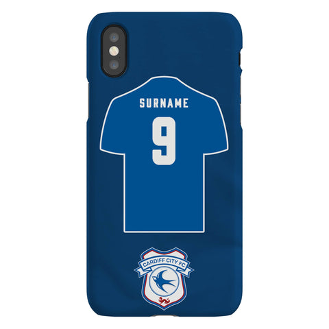 Leicester City FC Personalised iPhone X Snap Case
