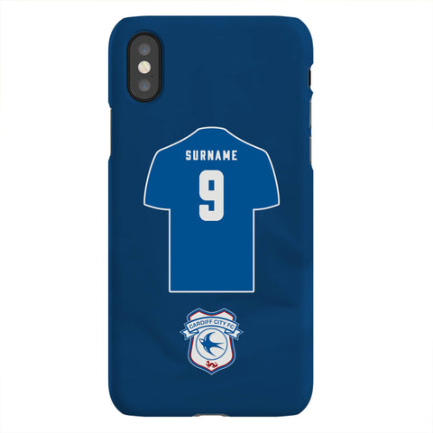 Leicester City FC Personalised iPhone XS Snap Case