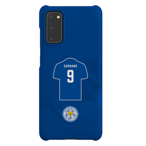 Leicester City FC Personalised Samsung Galaxy S20 Snap Case