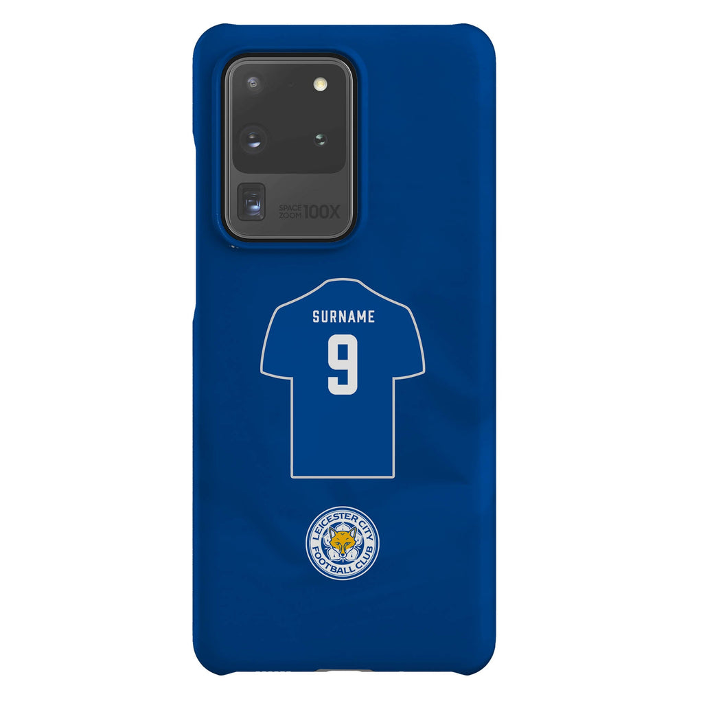Leicester City FC Personalised Samsung Galaxy S21 Ultra Snap Case