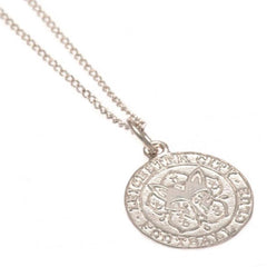 Leicester City FC Sterling Silver Pendant & Chain  - Official Merchandise Gifts