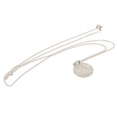Leicester City FC Sterling Silver Pendant & Chain  - Official Merchandise Gifts