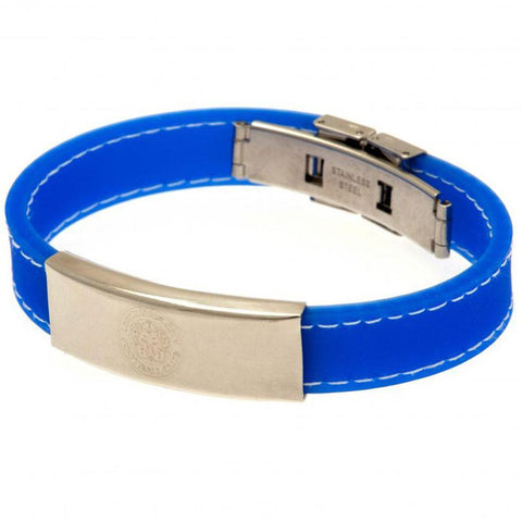 Leicester City FC Stitched Silicone Bracelet BL  - Official Merchandise Gifts