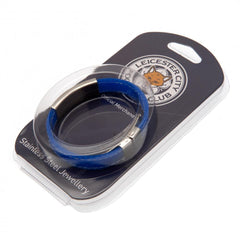 Leicester City FC Stitched Silicone Bracelet BL  - Official Merchandise Gifts