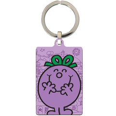 Little Miss Naughty Metal Keyring  - Official Merchandise Gifts