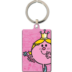 Little Miss Princess Metal Keyring  - Official Merchandise Gifts