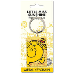 Little Miss Sunshine Metal Keyring  - Official Merchandise Gifts