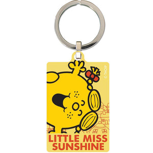 Little Miss Sunshine Metal Keyring  - Official Merchandise Gifts