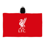 Liverpool Back of Shirt Adult Hooded Towel