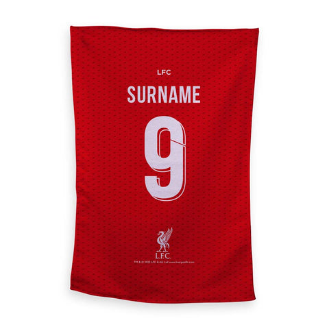 Liverpool Back of Shirt Tea Towel