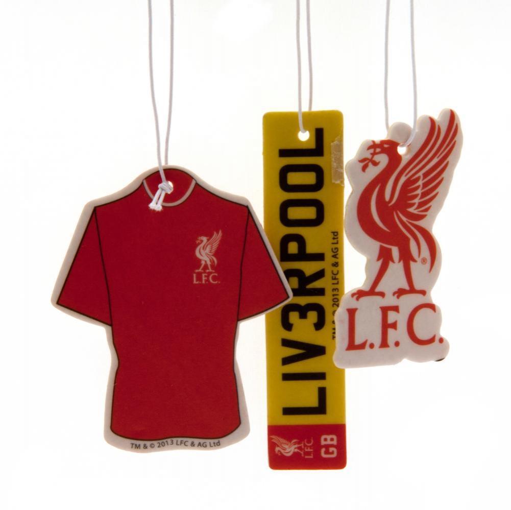 Liverpool FC 3pk Air Freshener  - Official Merchandise Gifts