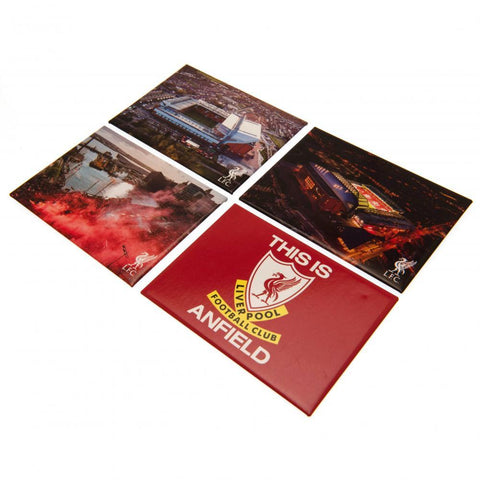 Liverpool FC 4pk Fridge Magnet Set  - Official Merchandise Gifts