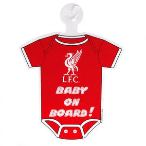 Liverpool FC Baby On Board Sign  - Official Merchandise Gifts
