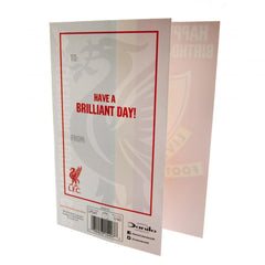 Liverpool FC Birthday Card  - Official Merchandise Gifts