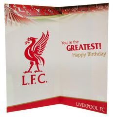 Liverpool FC Birthday Card Dad  - Official Merchandise Gifts