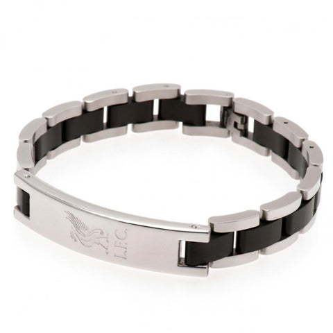 Liverpool FC Black Inlay Bracelet  - Official Merchandise Gifts