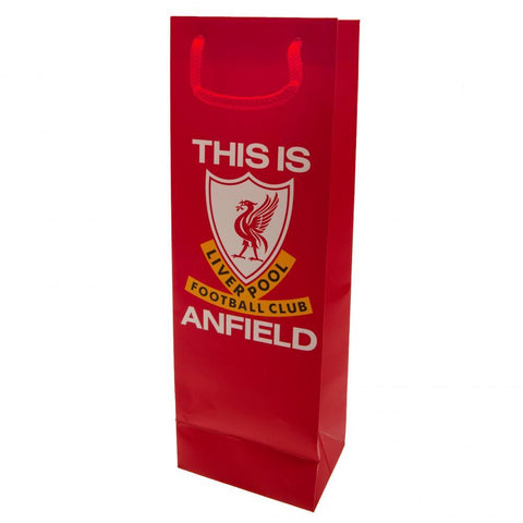 Liverpool FC Bottle Gift Bag  - Official Merchandise Gifts