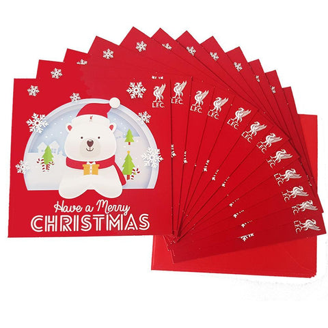 Liverpool FC Christmas Cards  - Official Merchandise Gifts