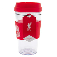 Liverpool FC Clear Grip Travel Mug CR  - Official Merchandise Gifts