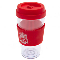 Liverpool FC Clear Grip Travel Mug CR  - Official Merchandise Gifts