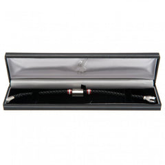 Liverpool FC Colour Ring Leather Bracelet  - Official Merchandise Gifts