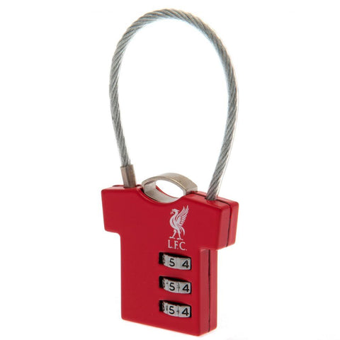 Liverpool FC Combination Padlock  - Official Merchandise Gifts