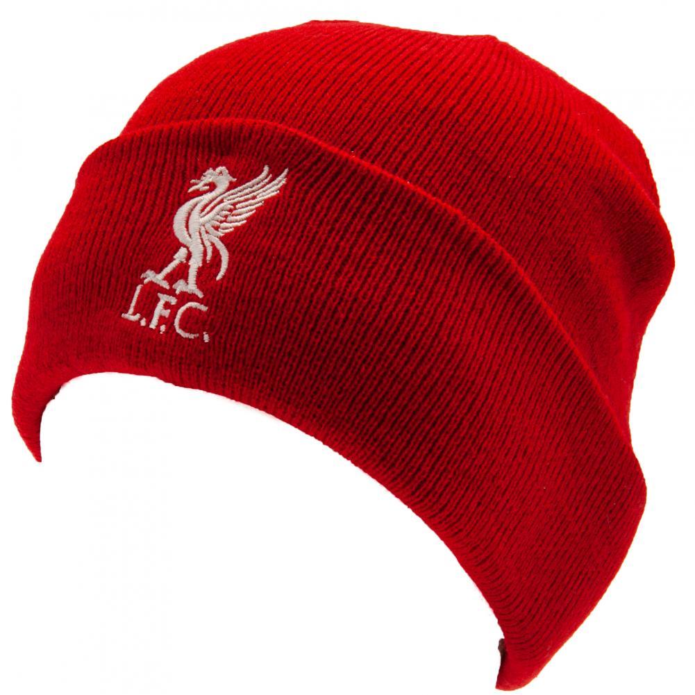 Liverpool FC Cuff Beanie RD  - Official Merchandise Gifts
